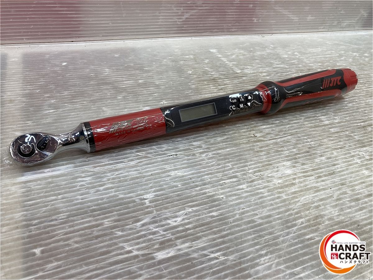 JTC 充電式デジタルトルクレンチ 1 4 全長約40 cm お手持ちのTYPE-Cケーブルをご利用ください 1474 品