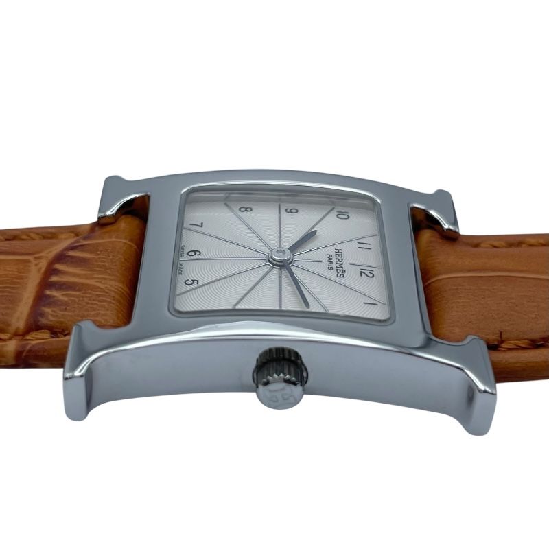 エルメス HERMES Hウォッチ HH 1210 シルバー SS レディース 腕時計