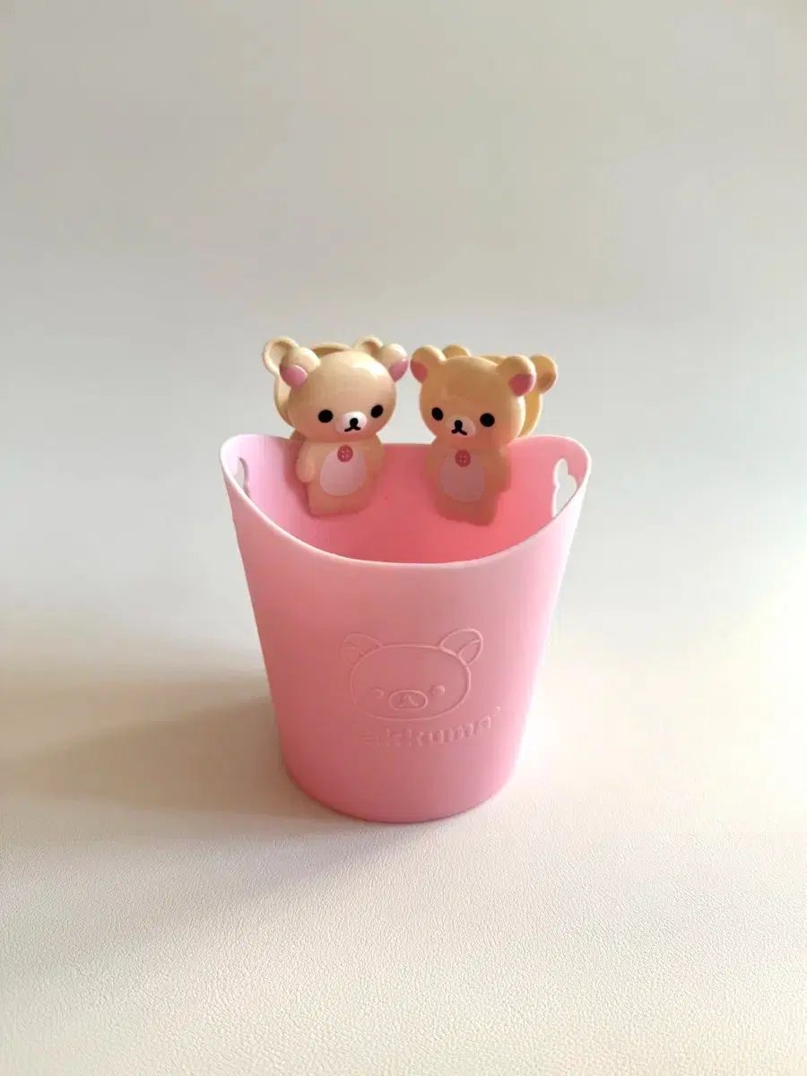 コリラックマ 型抜き クリップ ミニ バスケット セット