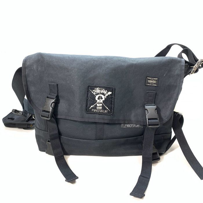 品 STUSSY ステューシー PORTER ポーター メッセンジャーバッグ ブランド カバン 188-251213-gm-15-fuz