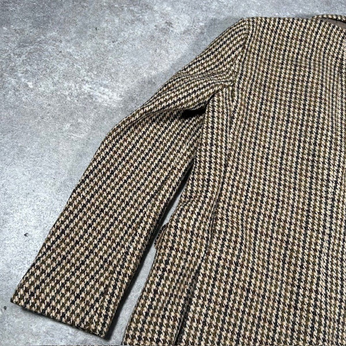 ビンテージ ハリバートン BURTON バートン ウール イギリス製 Harris Tweed ハリスツイード