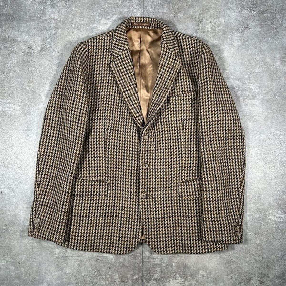 BURTON バートン ウール イギリス製 Harris Tweed ハリスツイード