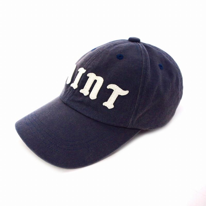 【中古】セントマイケル SAINTMICHAEL 6PANEL CAP LACERATING キャップ 帽子 OS ネイビー 紺 SM-HR8-0000-080 メンズ セントマイケル SAINTMICHAEL 6PANEL CAP LACERATING キャップ 帽子 OS