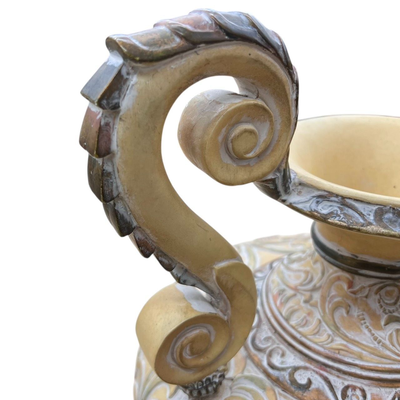 フラワーベース アンティーク風 花瓶 イタリア製 卸売 イタリア製 輸入