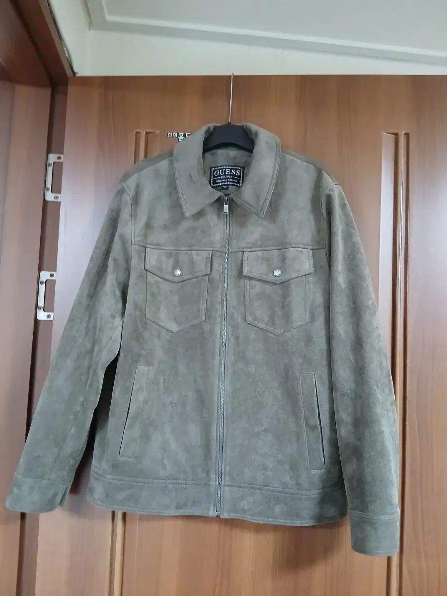 GUESS メンズ スウェード ジャケット 95