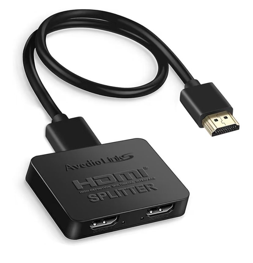 avedio links HDMI分配器 4Kx2K HDMIスプリッター 1入力2出力 3D、フル