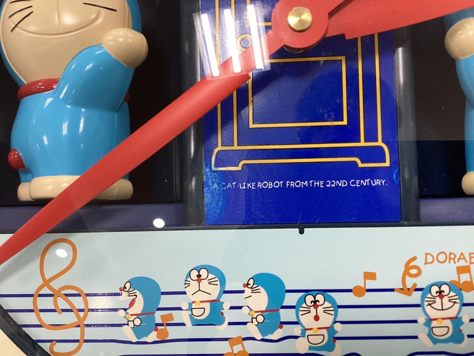 MA429 ドラえもん 掛け時計 からくり時計 大山のぶ代さんの声 - メルカリ