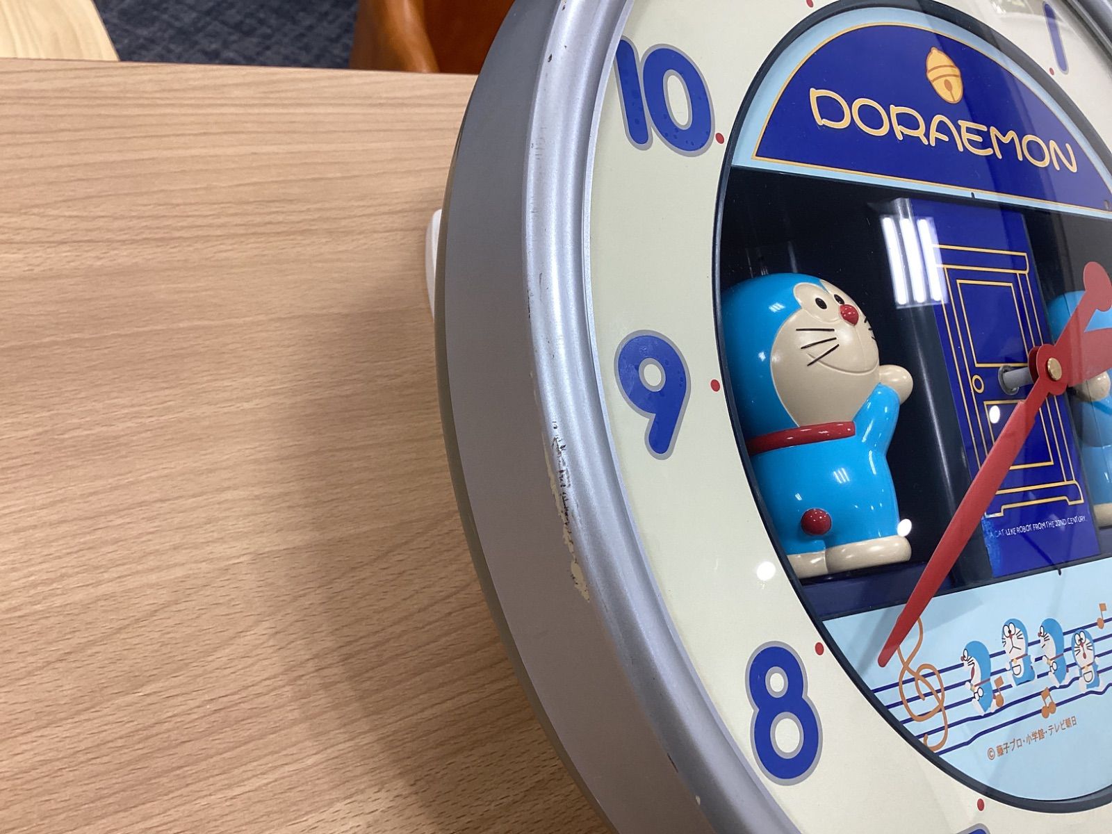 ドラえもん掛け時計　大山のぶ代ボイス ドラえもん 壁掛け時計 大山のぶ代さんボイス ドラえもん 壁掛け
