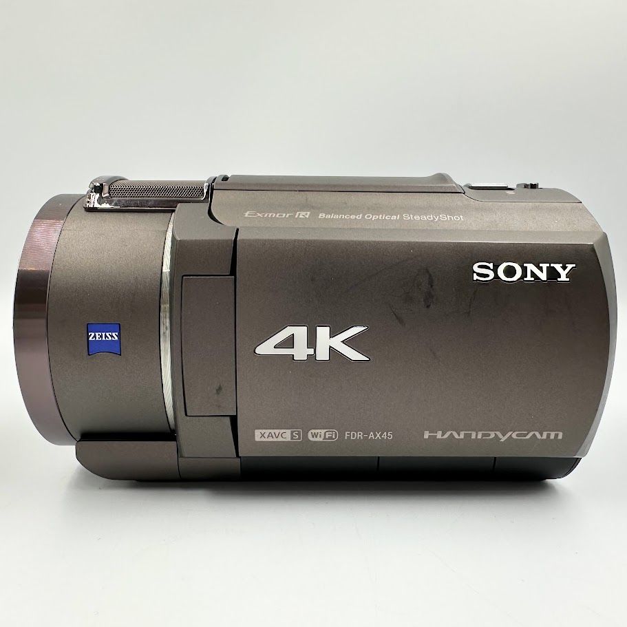 SONY ソニー 4 K ビデオカメラ Handycam ハンディカム FDR AX 45