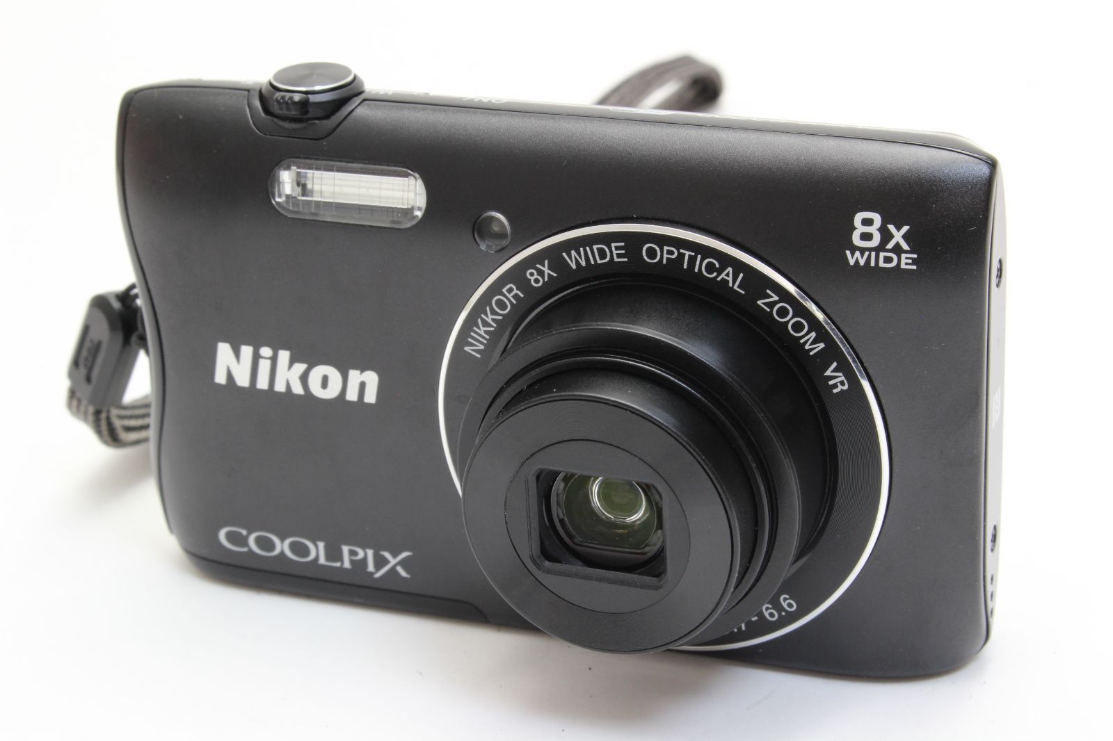 AB+ (良品) Nikon ニコン COOLPIX S3700 ブラック 初期不良返品無料 12