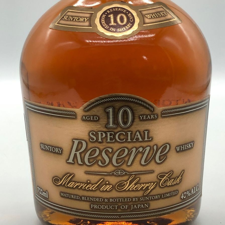 東京都限定 サントリーリザーブ10年 シェリー樽仕上げ - メルカリ