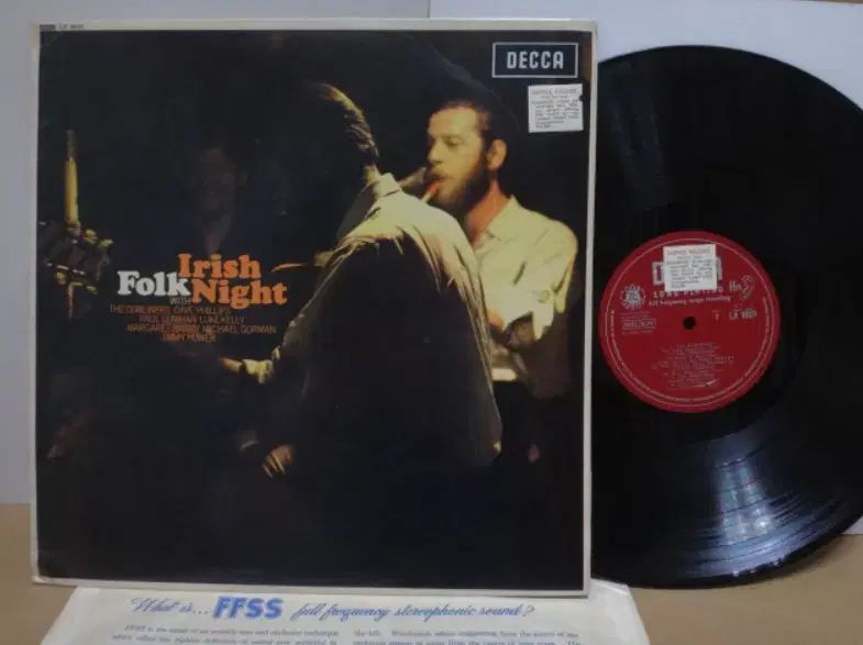 UK PROMO LP V A ー Irish Folk Night