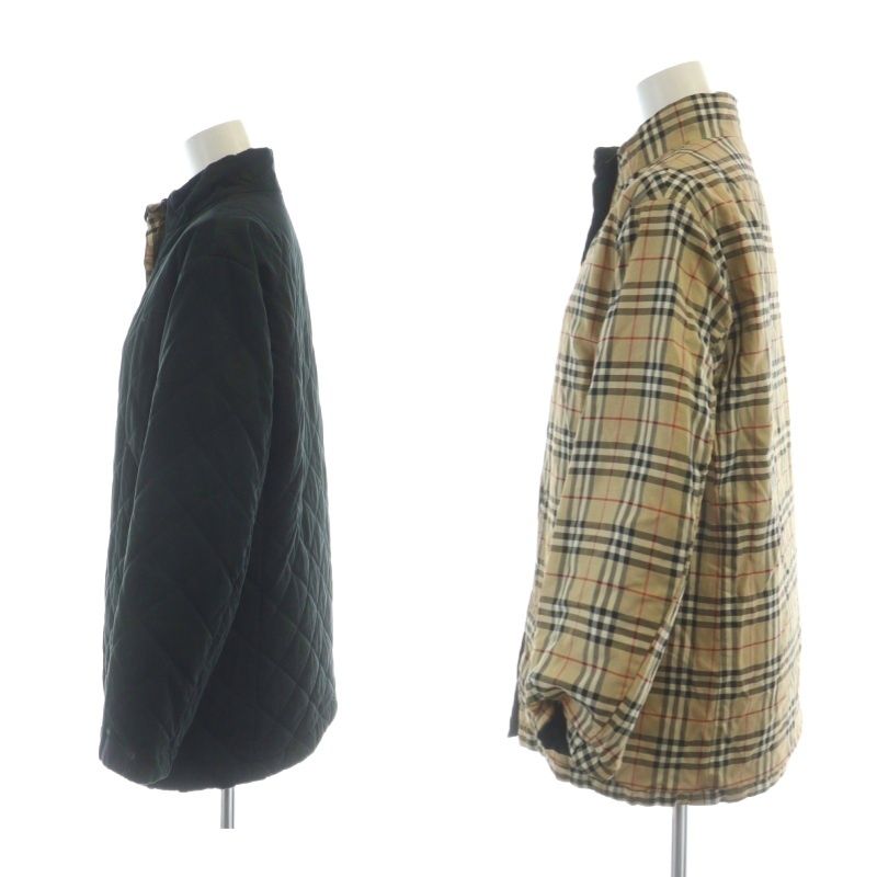 Burberry バーバリー　ヴィンテージ　キルティング　ブルゾン　ノバチェック BURBERRY バーバリー 裏ノバチェック 裏地キルティング ジャケット