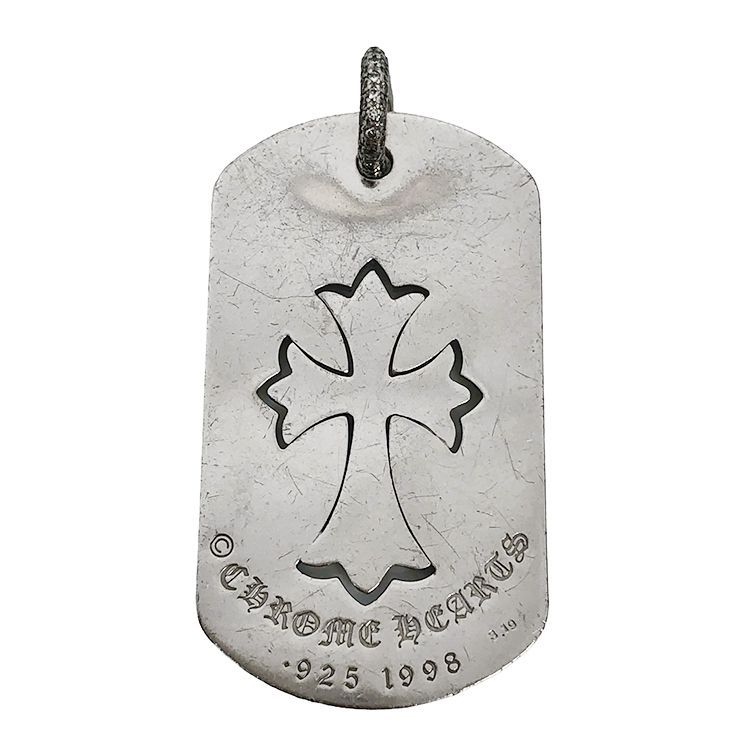 Chrome Hearts クロムハーツ D TAG LRG TNY CRS カットアウト タイニー