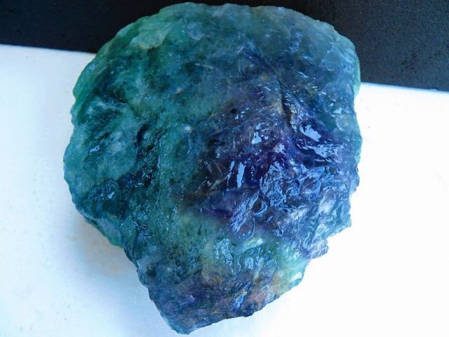 巨大 超迫力の5 94ｋg アメリカ イリノイ州産 フローライト 原石 天然石 置物 水晶 蛍石 鑑賞石 パワーストーン 鉱物 標本〇 tｋ3085