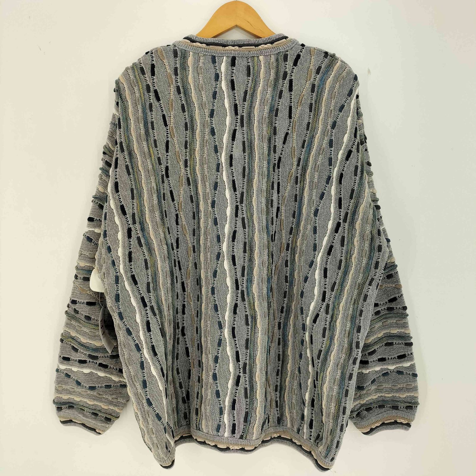 90s カナダ製　TUNDRA  ツンドラ　ジップニット 楽天市場】90s カナダ製 TUNDRA 3D 立体編み コットン ニット セーター