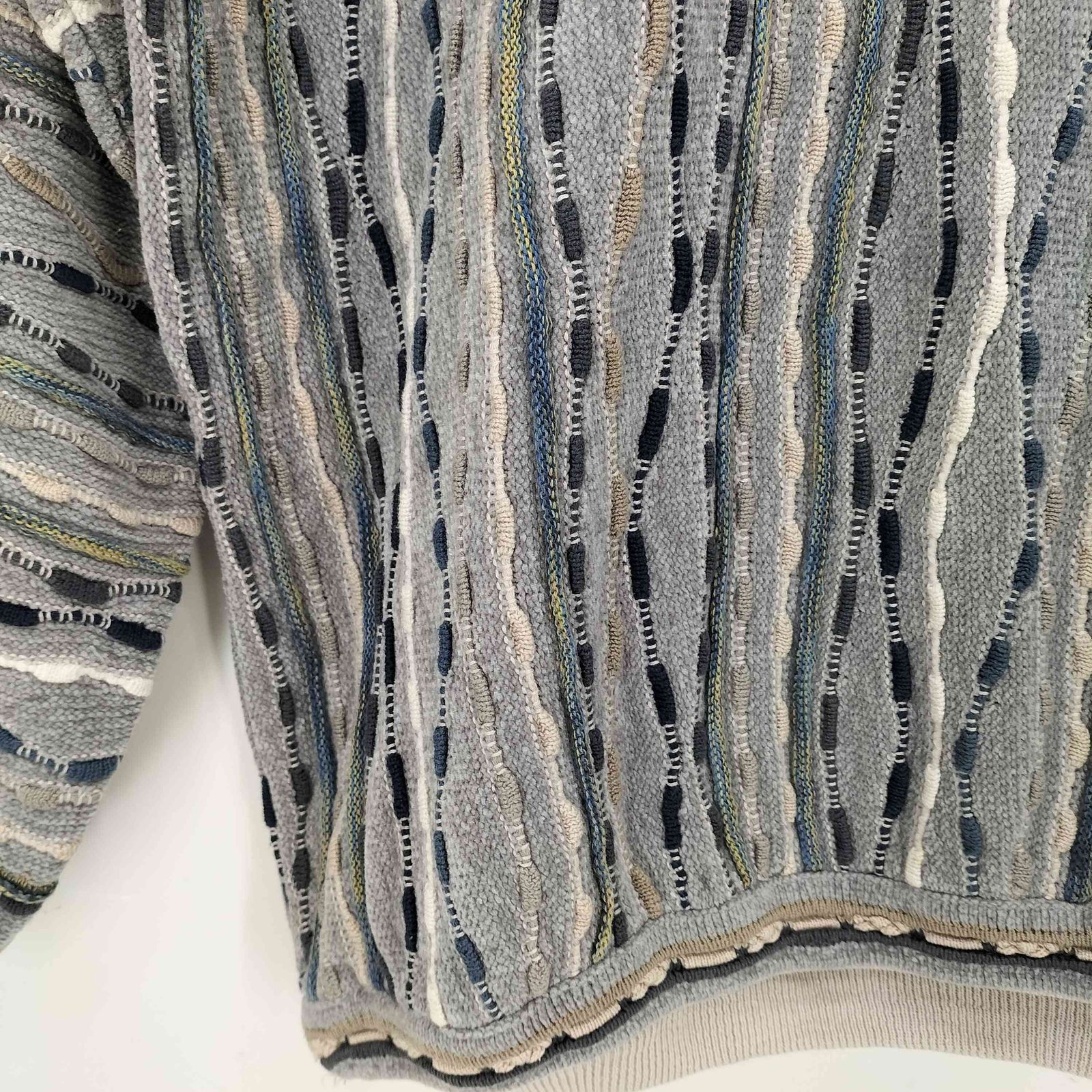 90s カナダ製　TUNDRA  ツンドラ　ジップニット 楽天市場】90s カナダ製 TUNDRA 3D 立体編み コットン ニット セーター