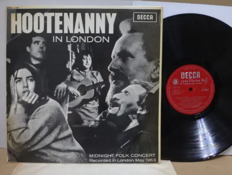 UK LP Hootenanny in London ー 1963 年 早い