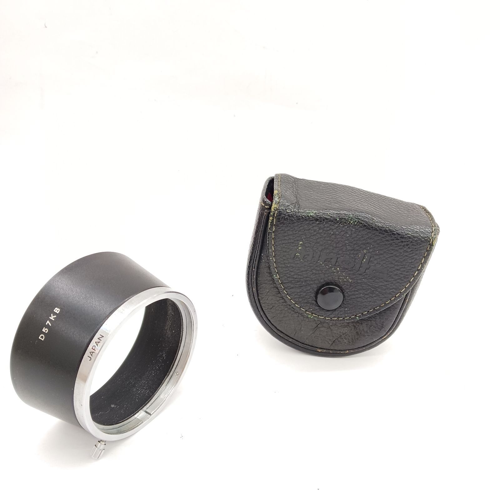 MINOLTA ミノルタ 純正 メタルフード D57KB ケース付 - メルカリ