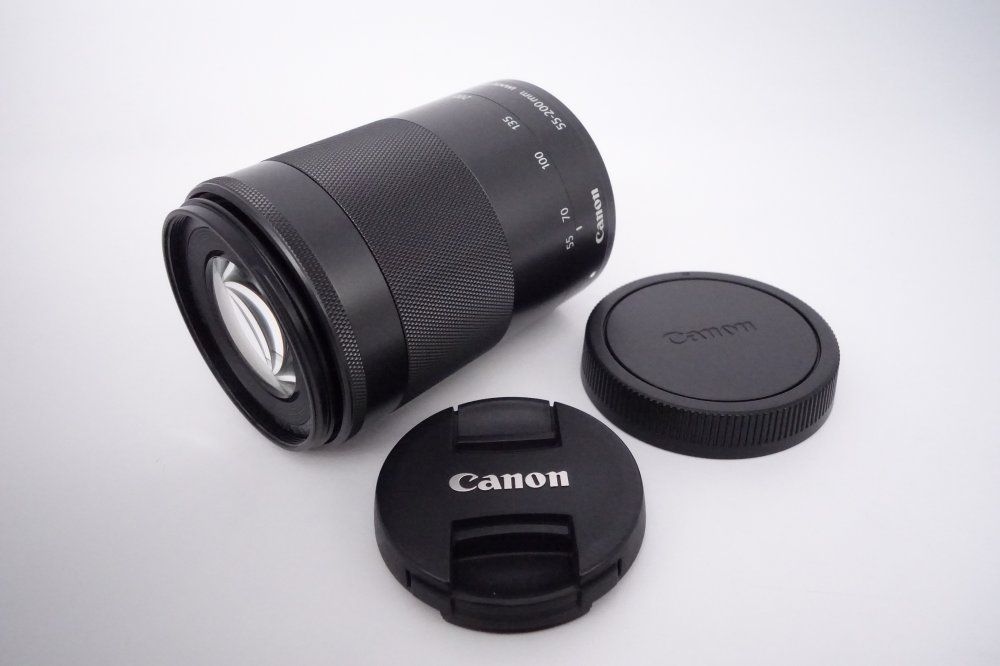 上品 キヤノン Canon 望遠ズームレンズ EF-M 55-200 mm F 4.5-6.3 IS STM 5 N 1206