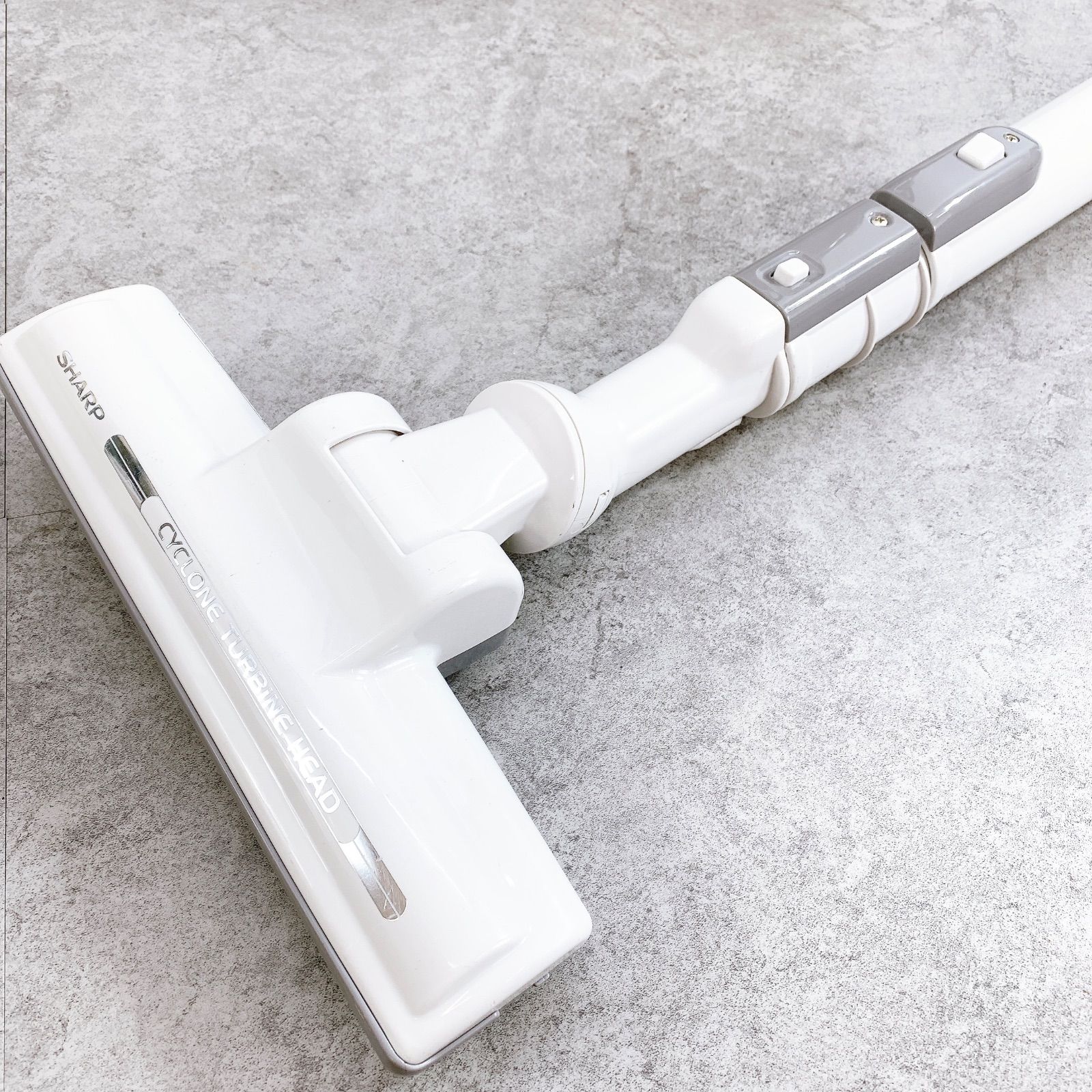 H-258 SHARP シャープ サイクロン式掃除機 EC-CT12-C ホワイト 動作品