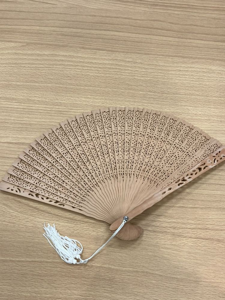 SK/白檀扇 桐箱入り - メルカリ