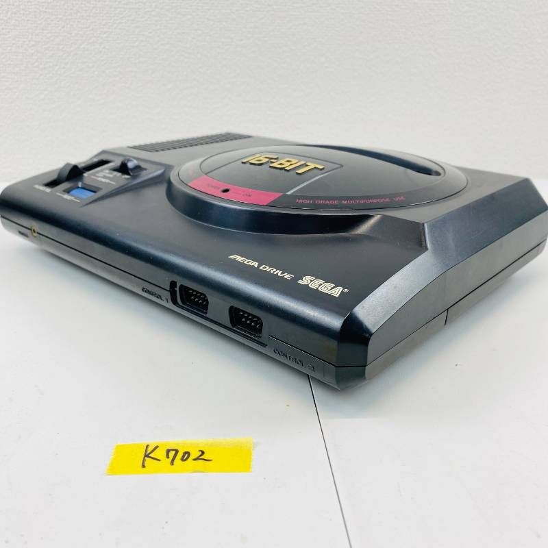 K702【すぐに遊べるセット 動作OK】SEGA メガドライブ MEGA DRIVE 16