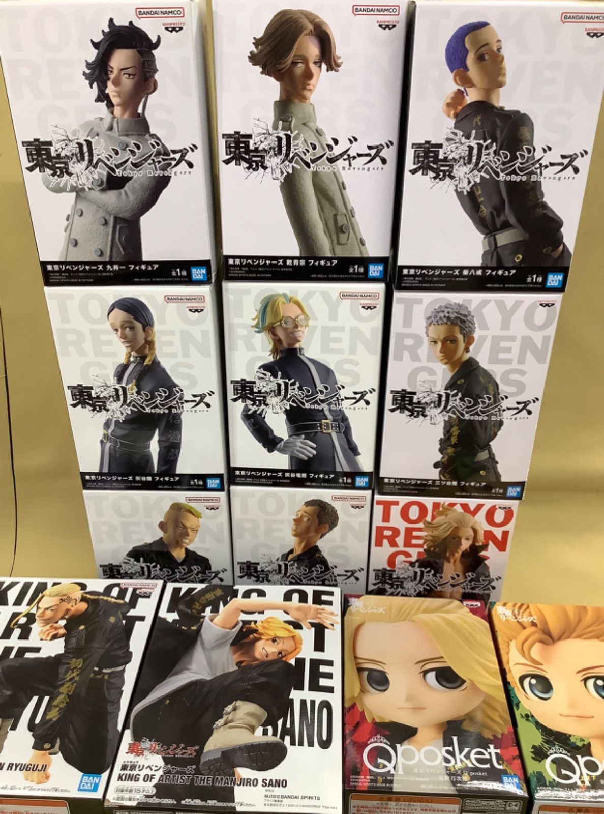 【新品 未開封品】 東京リベンジャーズ 東リベ フィギュア 13点まとめ売り 東京リベンジャーズ」 東リベ フィギュア13個セットまとめ売り - メルカリ