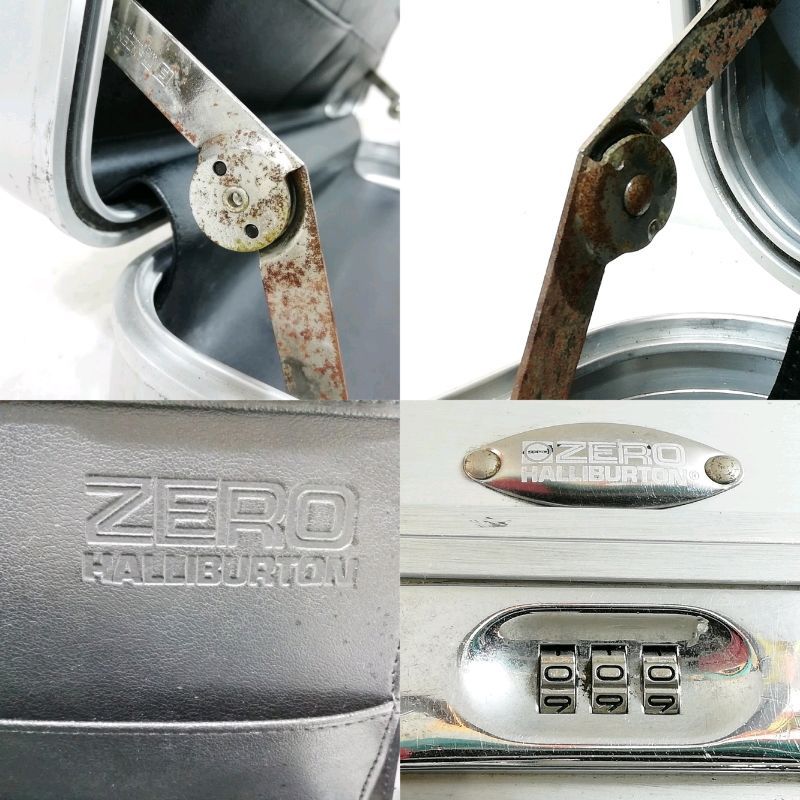 中古】ゼロハリバートン アタッシュケース アルミ☆使用感大 - メルカリ