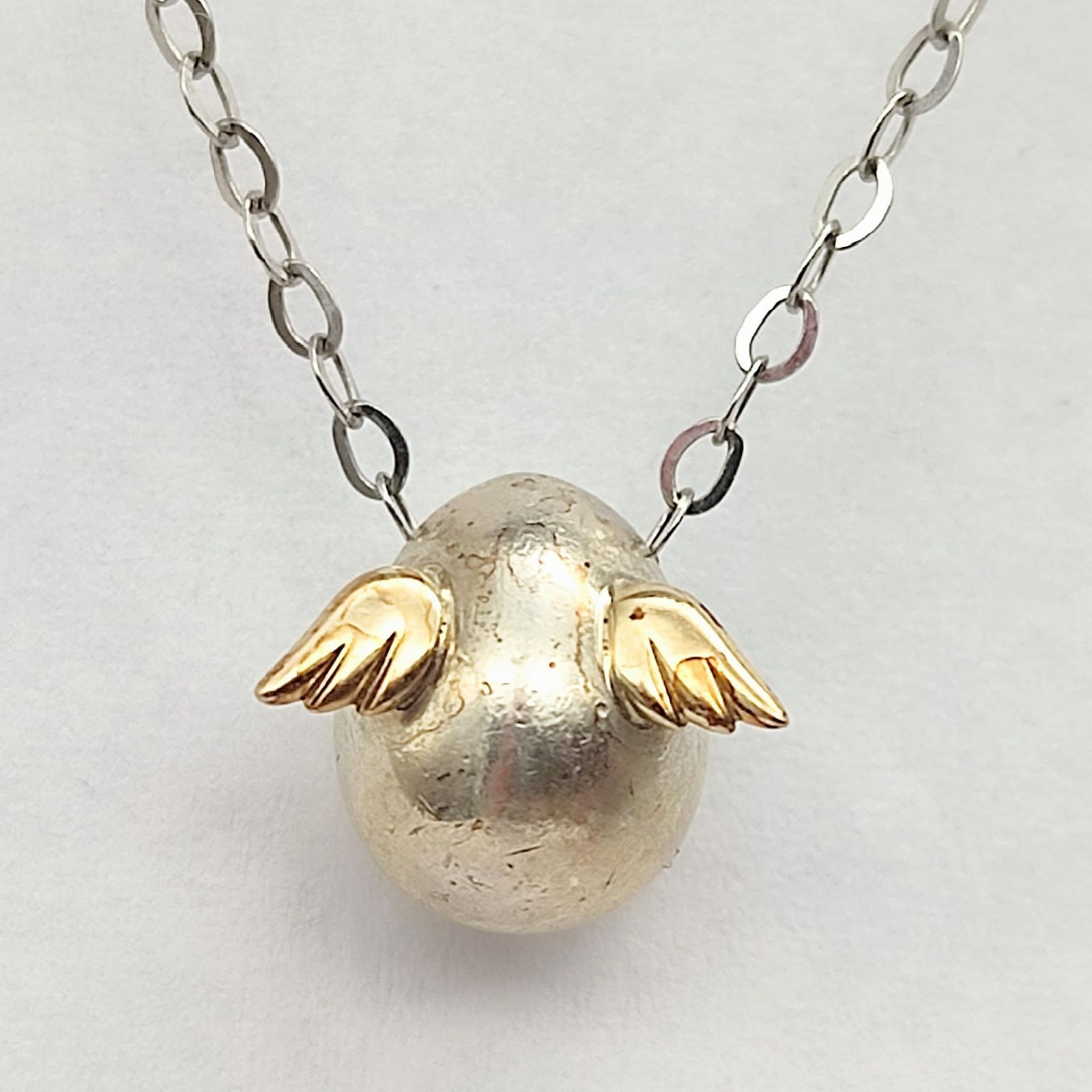 美品】天使の卵 コンビネックレス K18×シルバー925 SILVER - メルカリ