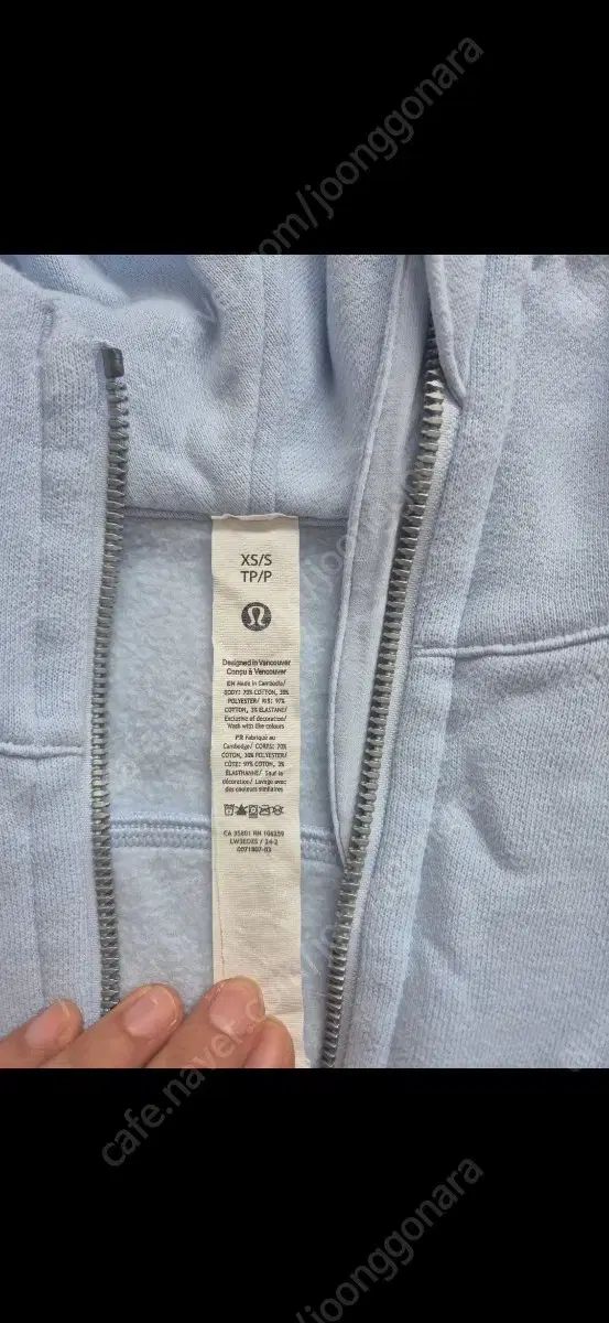 ルルレモン スキューバ フーディー ジップアップ