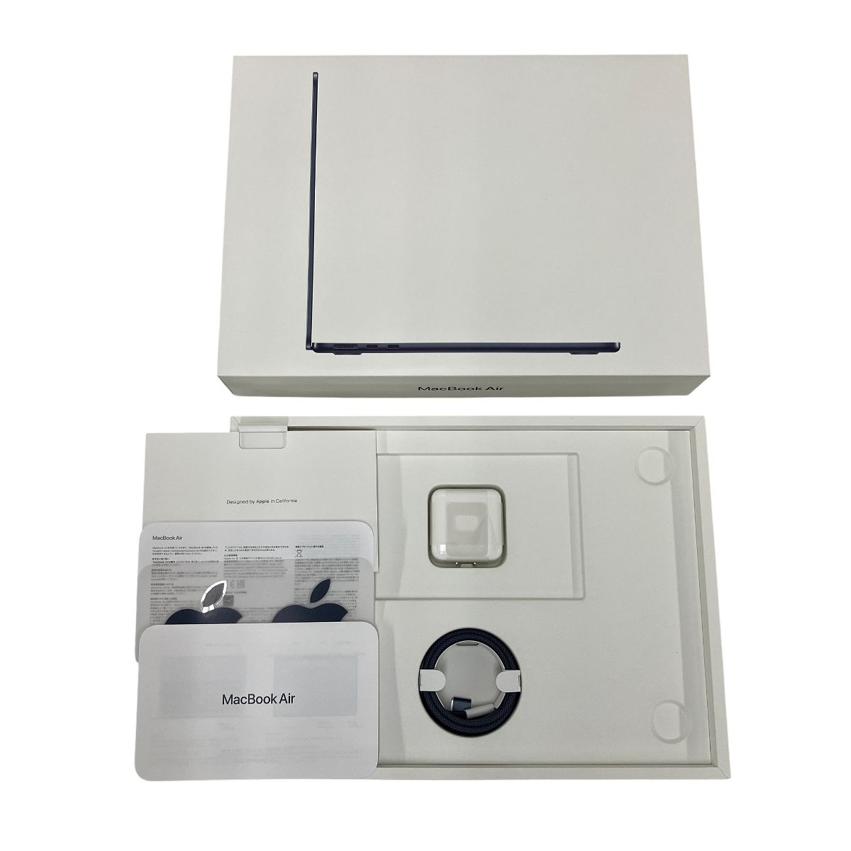 Apple MC 8 Q 4 J A MacBook Air 13インチ M 3 2025 ノート PC 24 GB SSD 512 C 10 Sonoma 良好