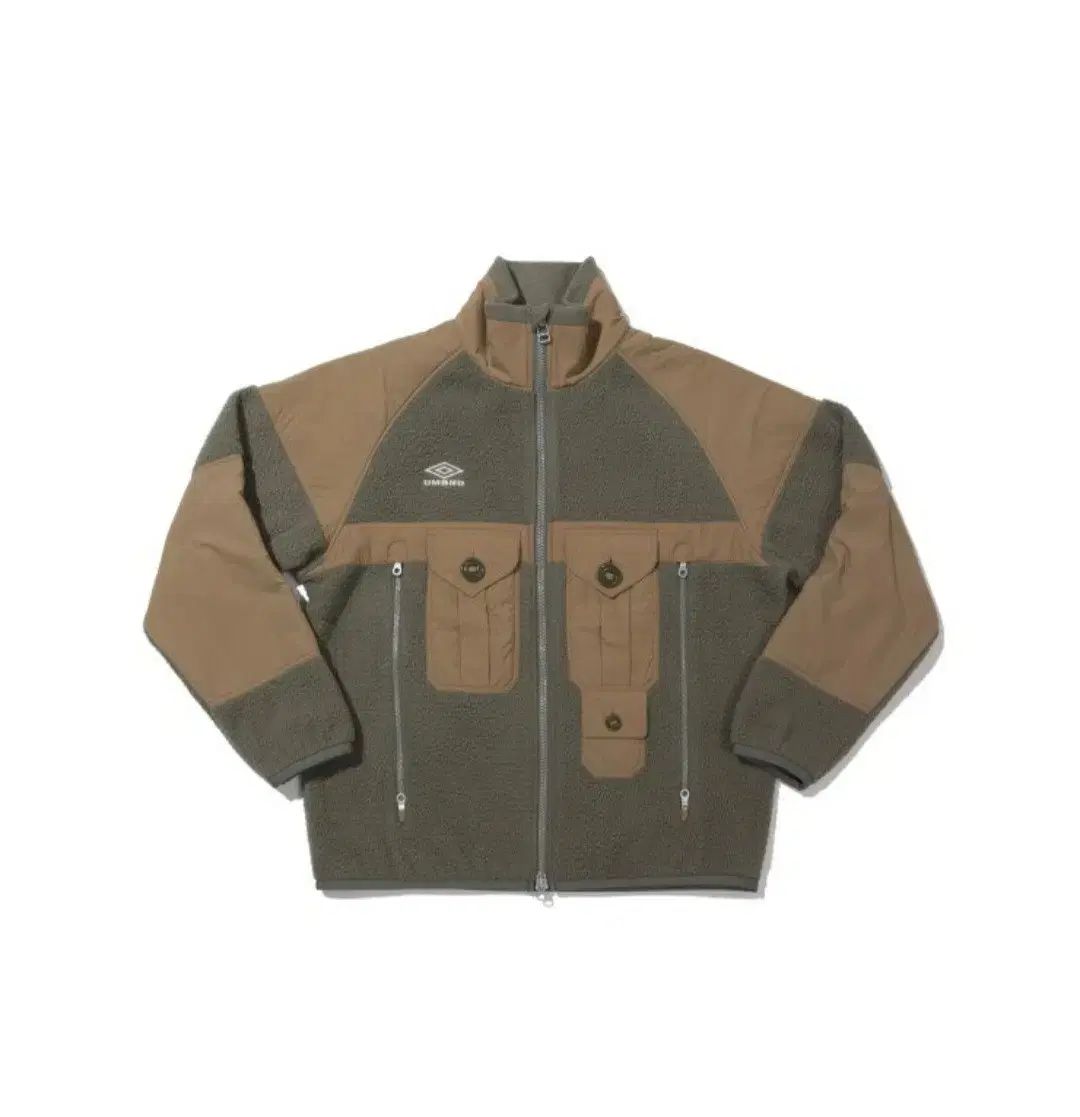 アンブロ スペクテイター ECW フリース ジャケット ダスティオリーブ XL