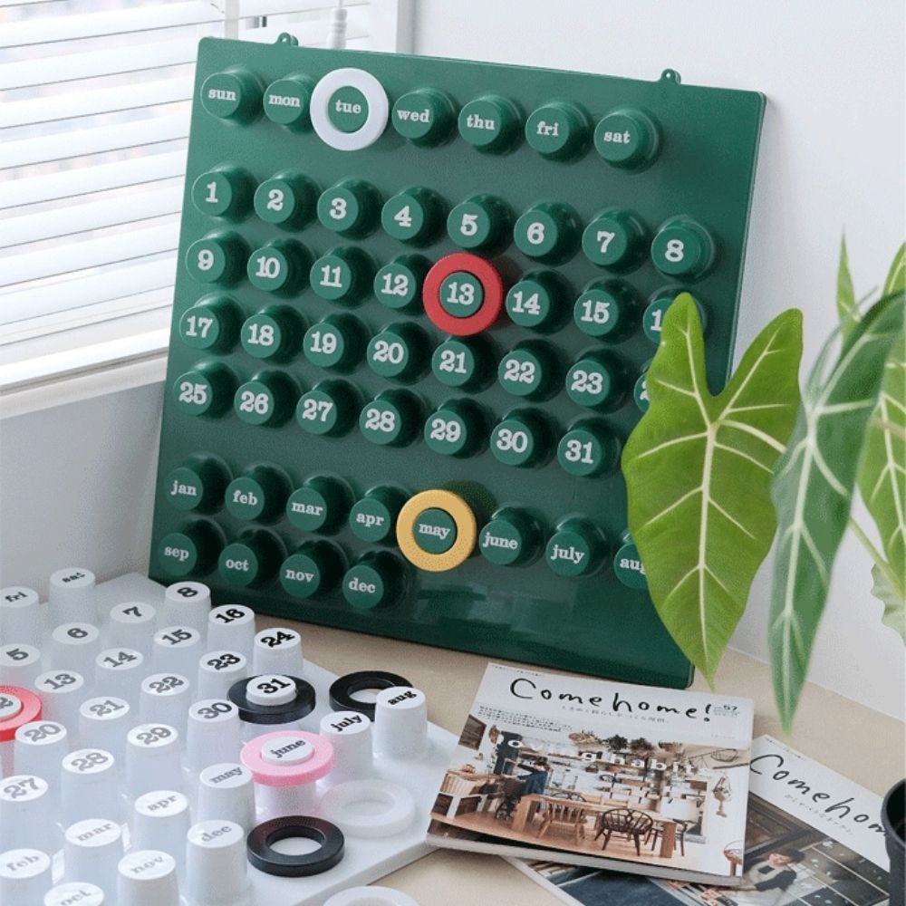 リングデイトカレンダー Ring Date Calendar 万年カレンダー ウォール