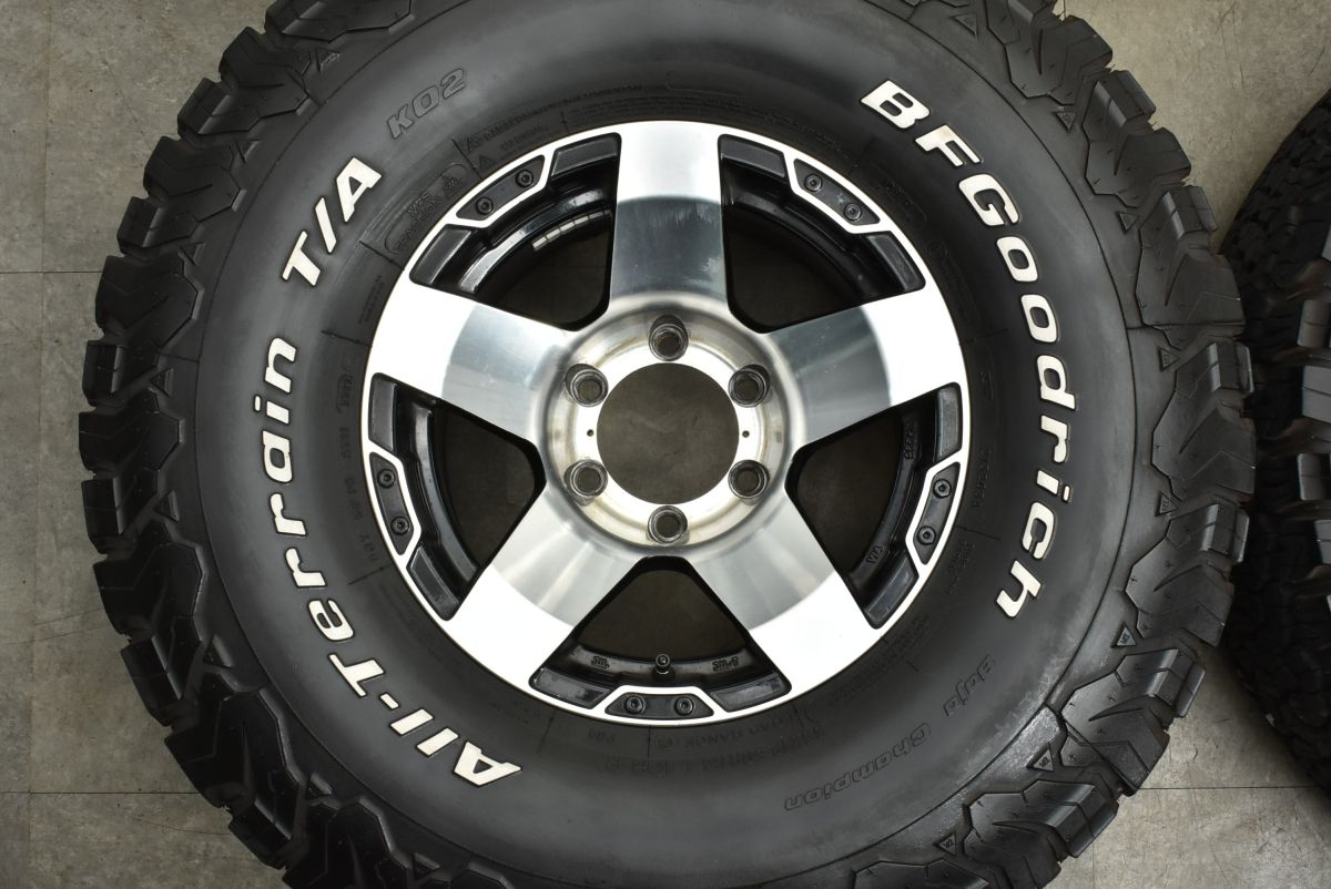 カスタム用 LEAGUE LG 359 15 in 8 J 25 PCD 139 7 BFグッドリッチ オールテレーン T A KO 2 33 12 50 R LT ランクルプラド ハイラックス