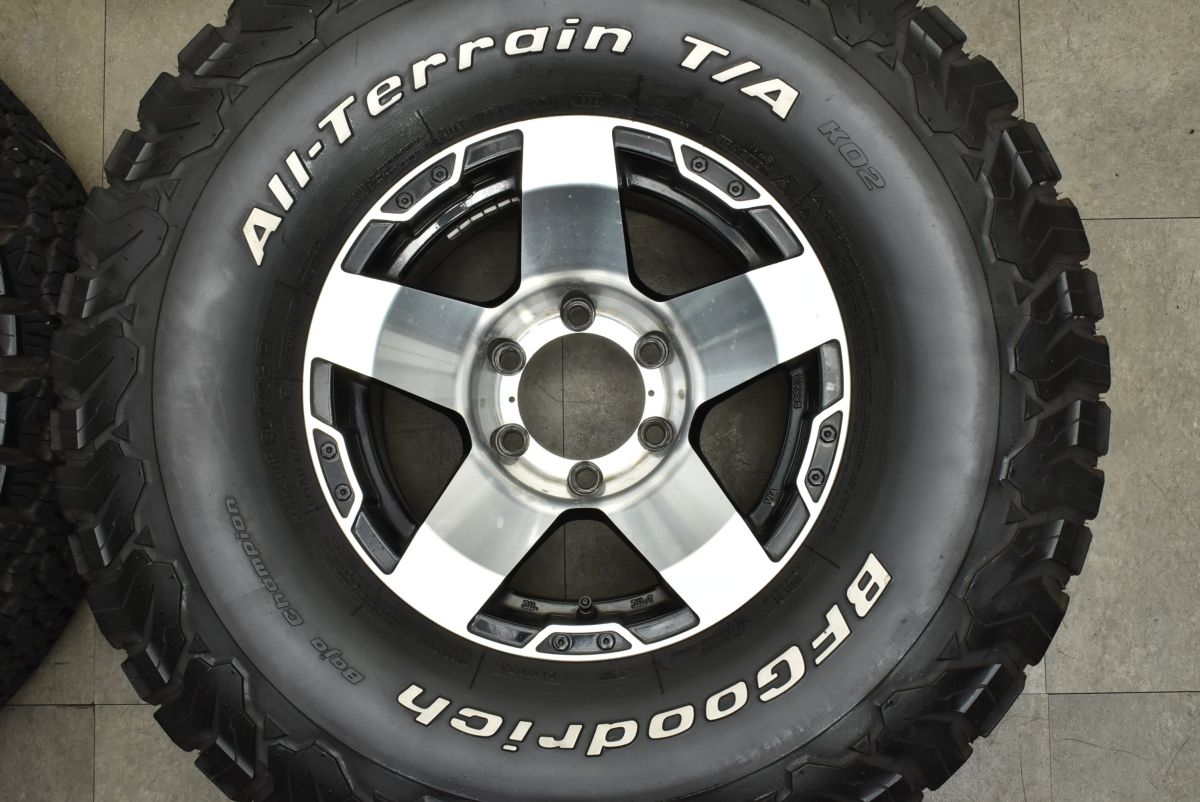  カスタム用 LEAGUE LG 359 15 in 8 J 25 PCD 139 7 BFグッドリッチ オールテレーン T A KO 2 33 12 50 R LT ランクルプラド ハイラックス 15インチ タイヤ ホイールセット