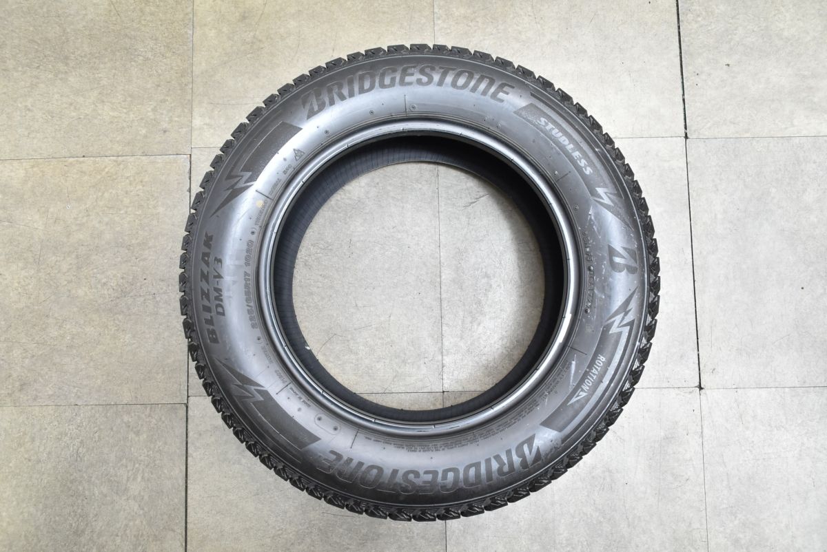 バリ溝】ブリヂストン ブリザックDM-V3 225/65R17 4本セット レクサス