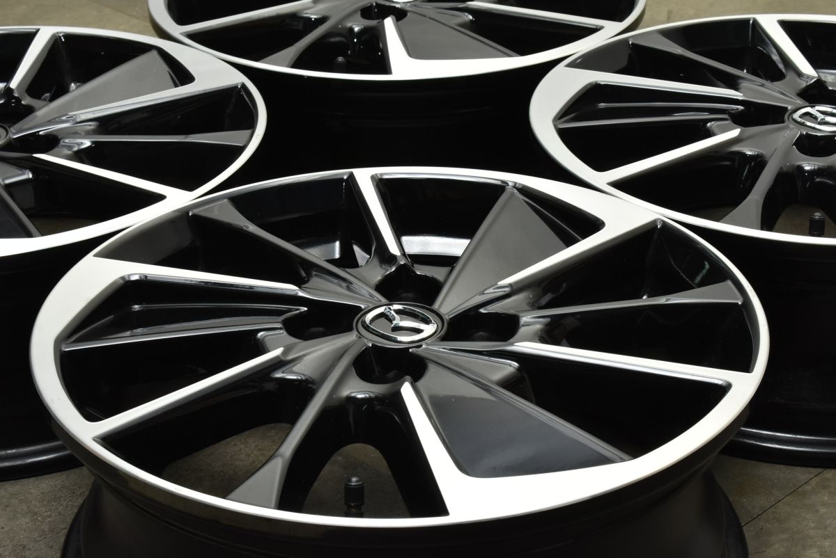 良好品 マツダ MAZDA 2 15 in 5 J 40 PCD 100 4本セット デミオ 流用 ノーマル戻し スタッドレス用 交換用に