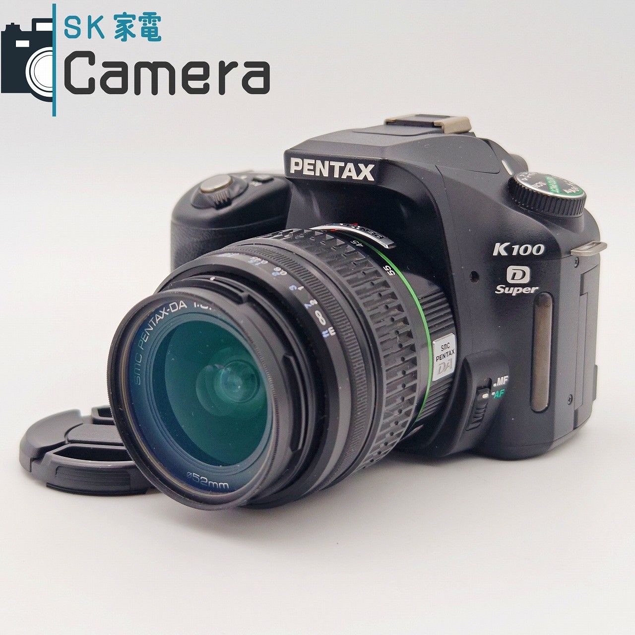 PENTAX K 100 D Super SMC PENTAX-DA 18-55ｍｍ F 3.5-5.6 DA ペンタックス 単三電池で動きます