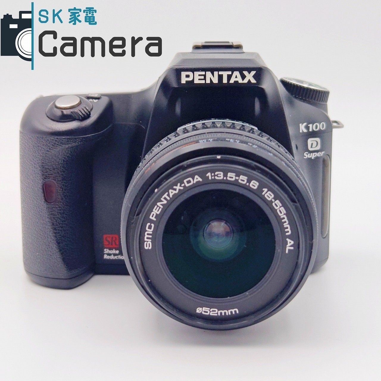 PENTAX K 100 D Super SMC DA 18 55ｍｍ F 3 5 6 ペンタックス 単三電池で動きます
