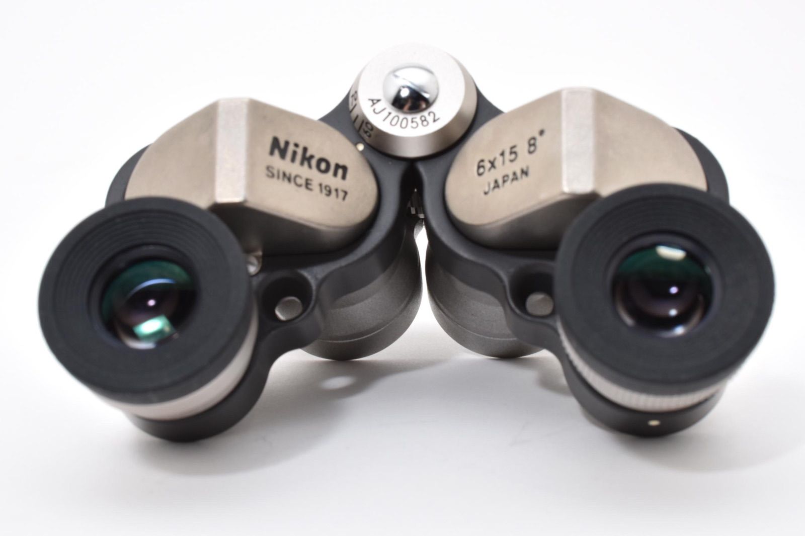  品 Nikon ニコン MIKRON ミクロン 6 15 8° 双眼鏡 ポロプリズム式 6倍15口径 ＃3547 双眼鏡 オペラグラス 望遠鏡 光学機器