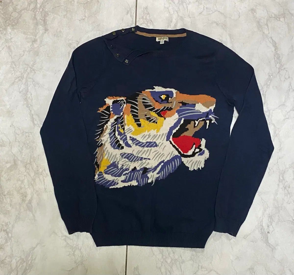 KENZO タイガー 刺繍 ニット サイズ 95 ショップからお知らせ 【公式通販】
