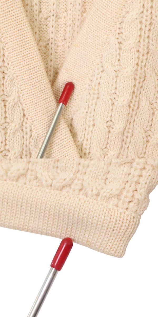 CELINE オールドセリーヌ ケーブルニット カーディガン 42 トリオンフ