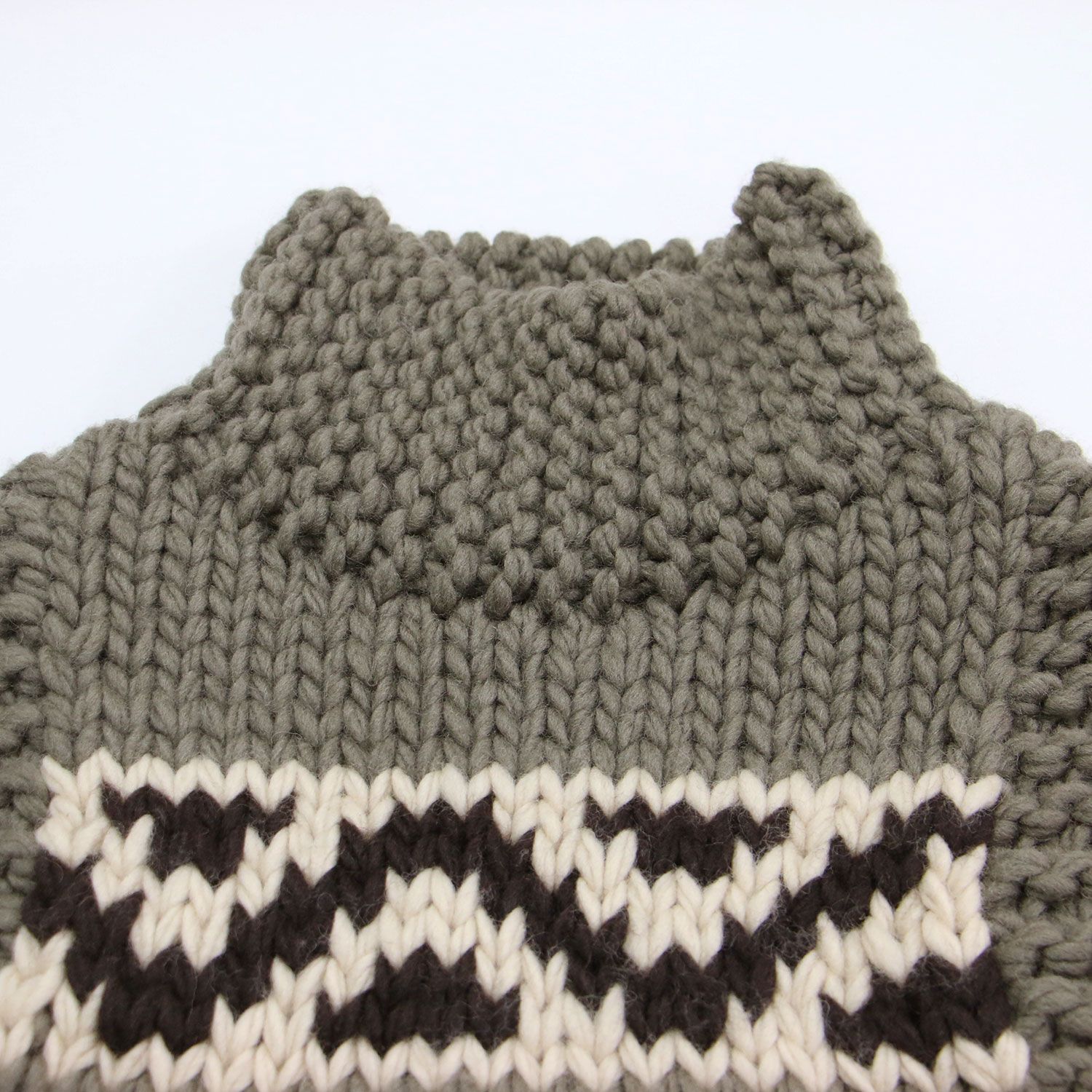 HYKE ハイク ベスト カーキ系 サイズ:FREE | 21秋冬 ハイネック