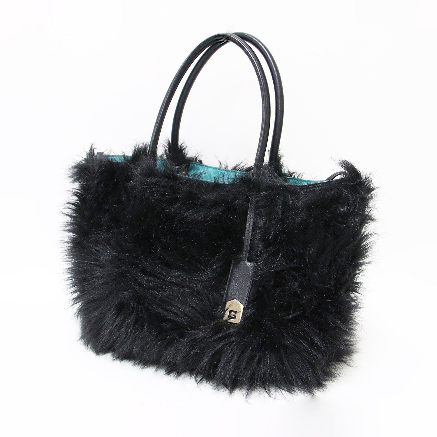 美品】GHERARDINI ゲラルディーニ バッグ ブラック グリーン