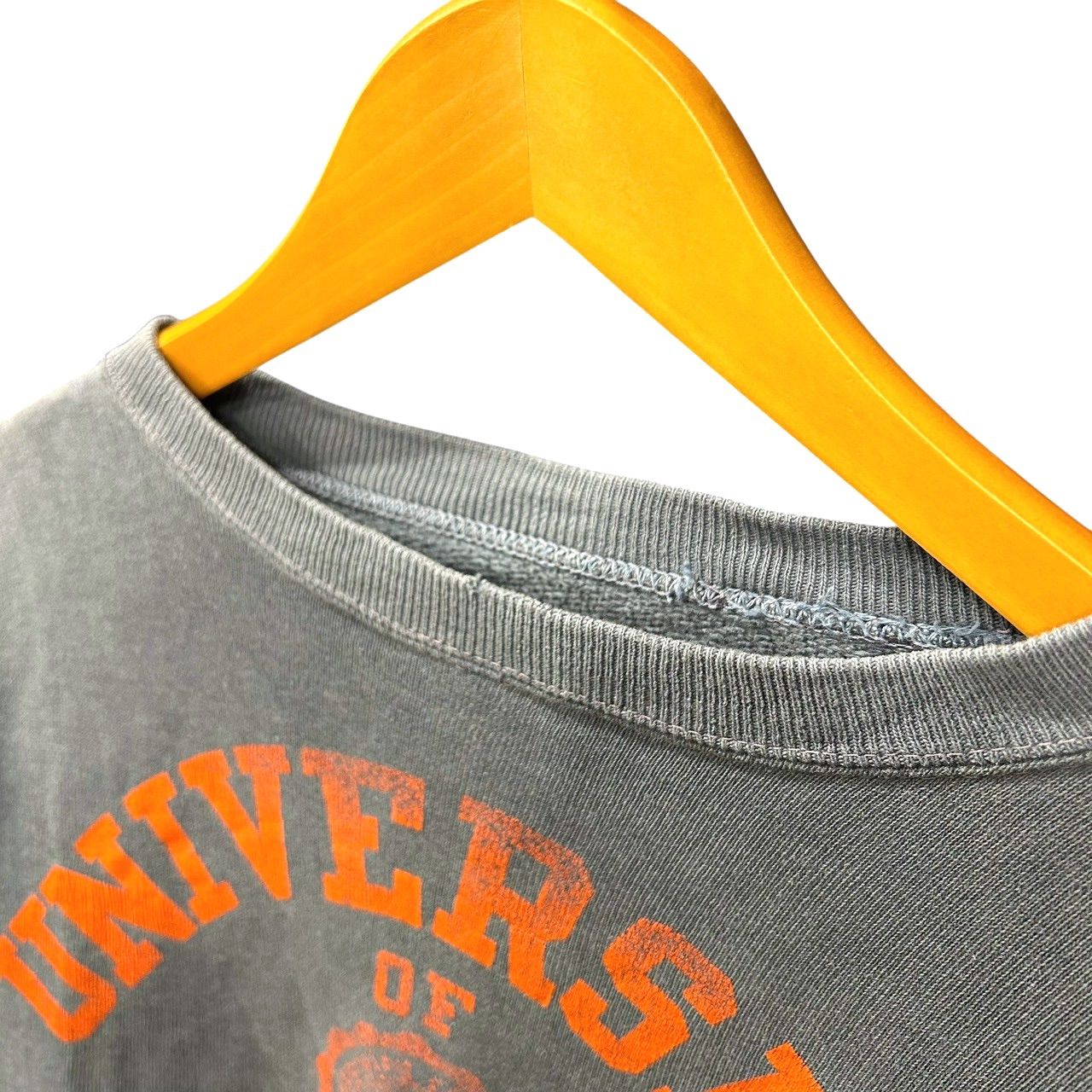 60s ビンテージ コットン ラバープリント セットインスリーブ カレッジ