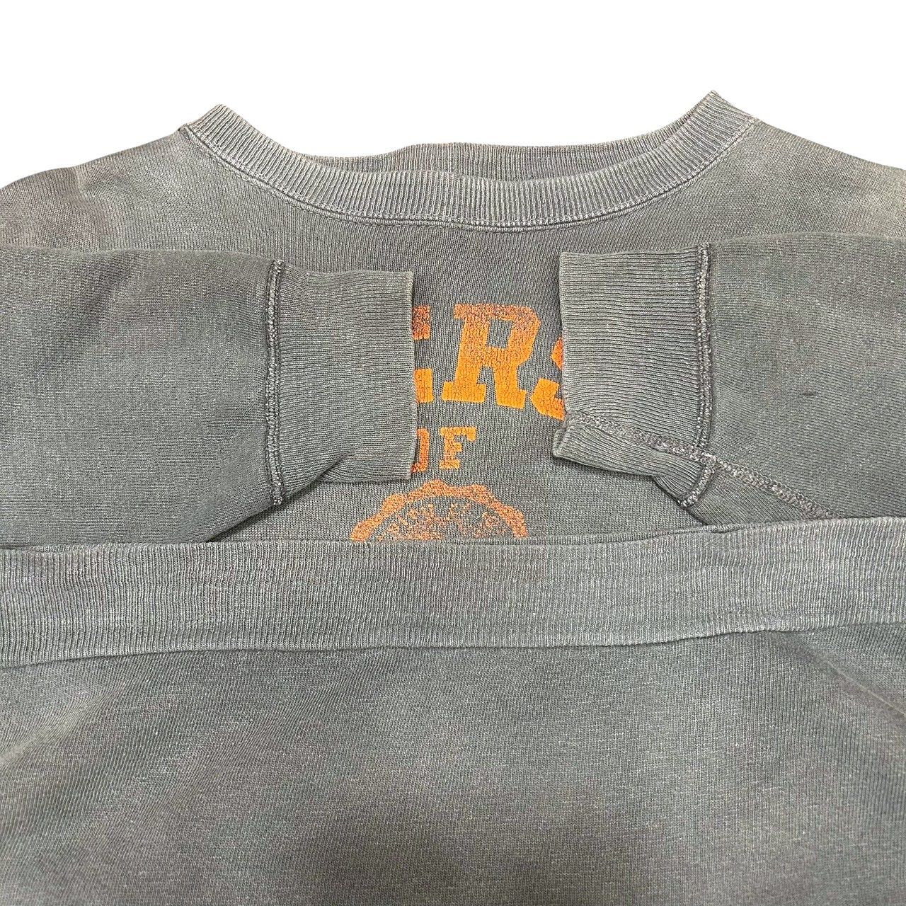 60s ビンテージ コットン ラバープリント セットインスリーブ カレッジ