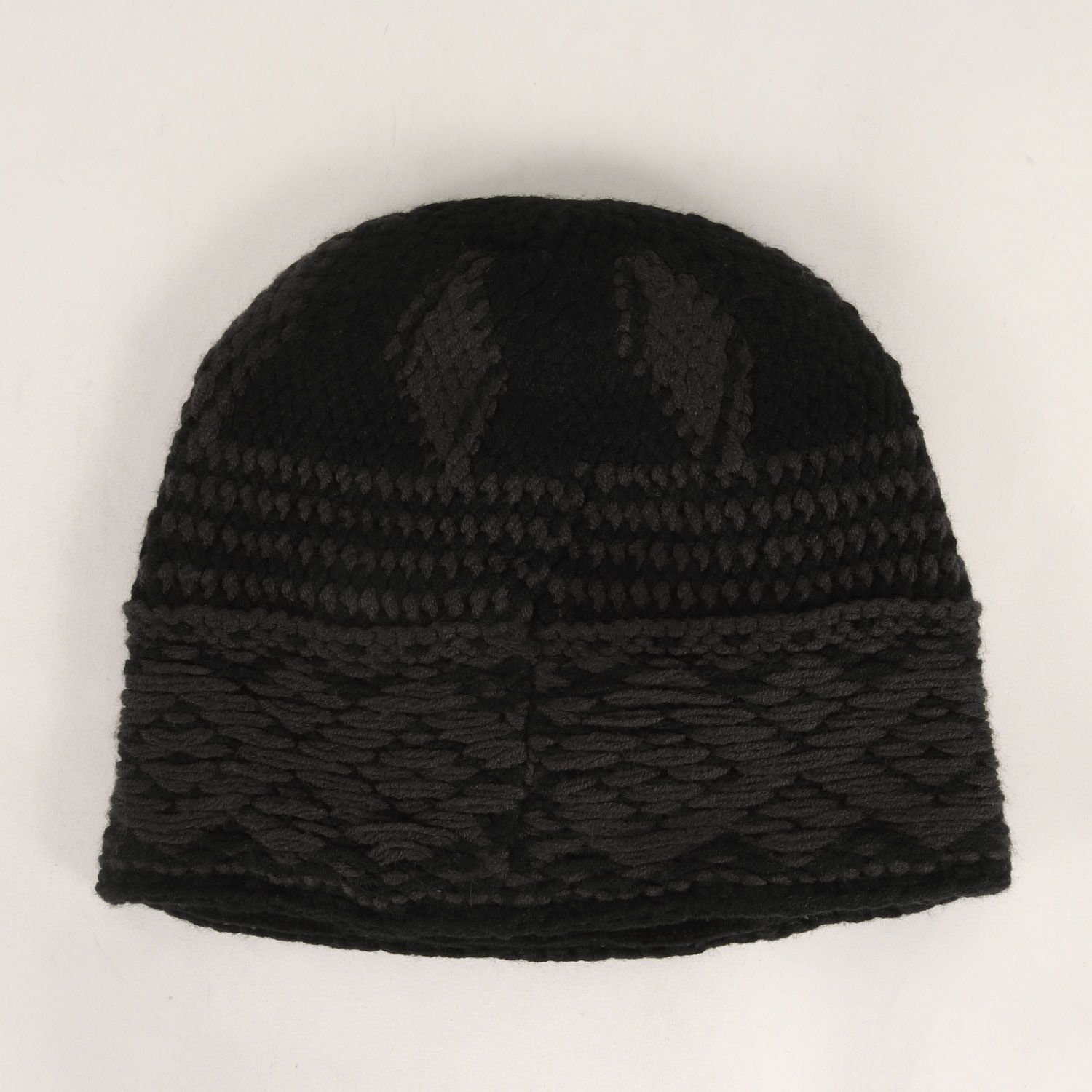 Supreme シュプリーム ビーニー ブラック 黒 サイズ 25 AW ダイヤモンド 裏地フリース ニット Diamond Beanie ブランド 帽子 ニットキャップ メンズ