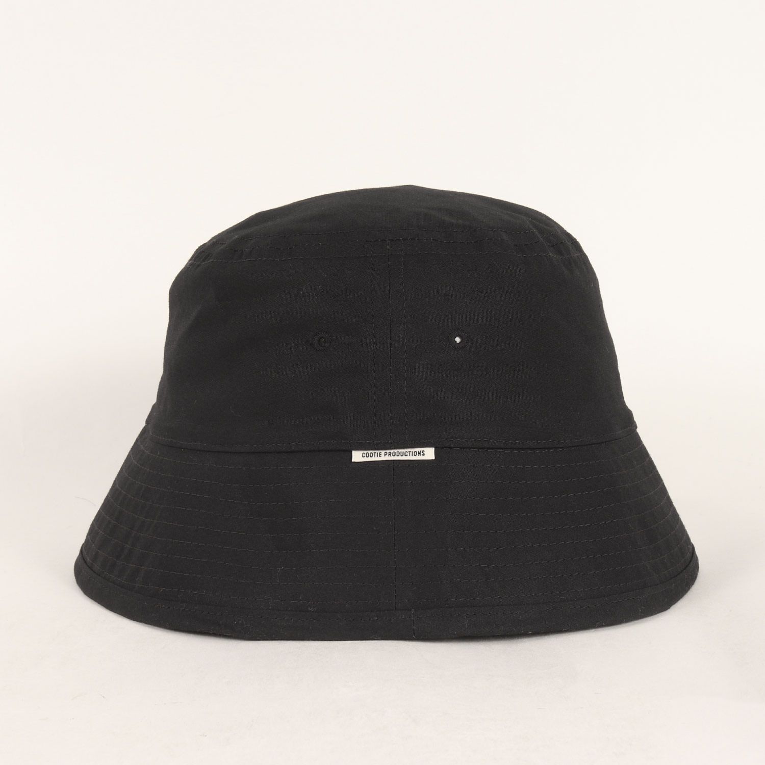 COOTIE クーティー ハット ブラック 黒 サイズ L 23 SS ベンタイル ウェザークロス バケットハット Ventile Weather Cloth Bucket Hat ブランド 帽子 メンズ