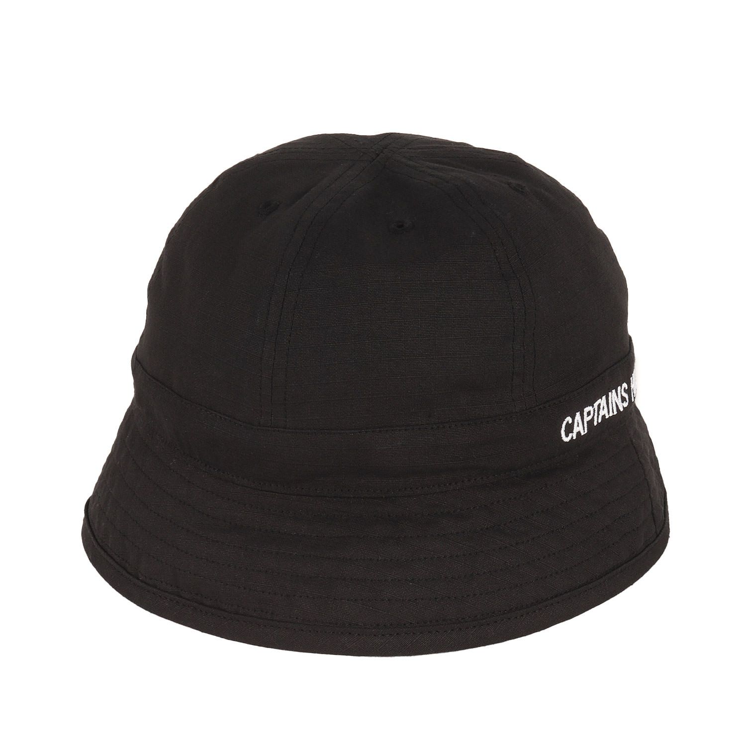 キャプテンズヘルム 美中古 ナイロンバゲットハット captains helm Captains Helm [キャプテンヘルム] CAPTAINS BUCKET HAT (BLACK